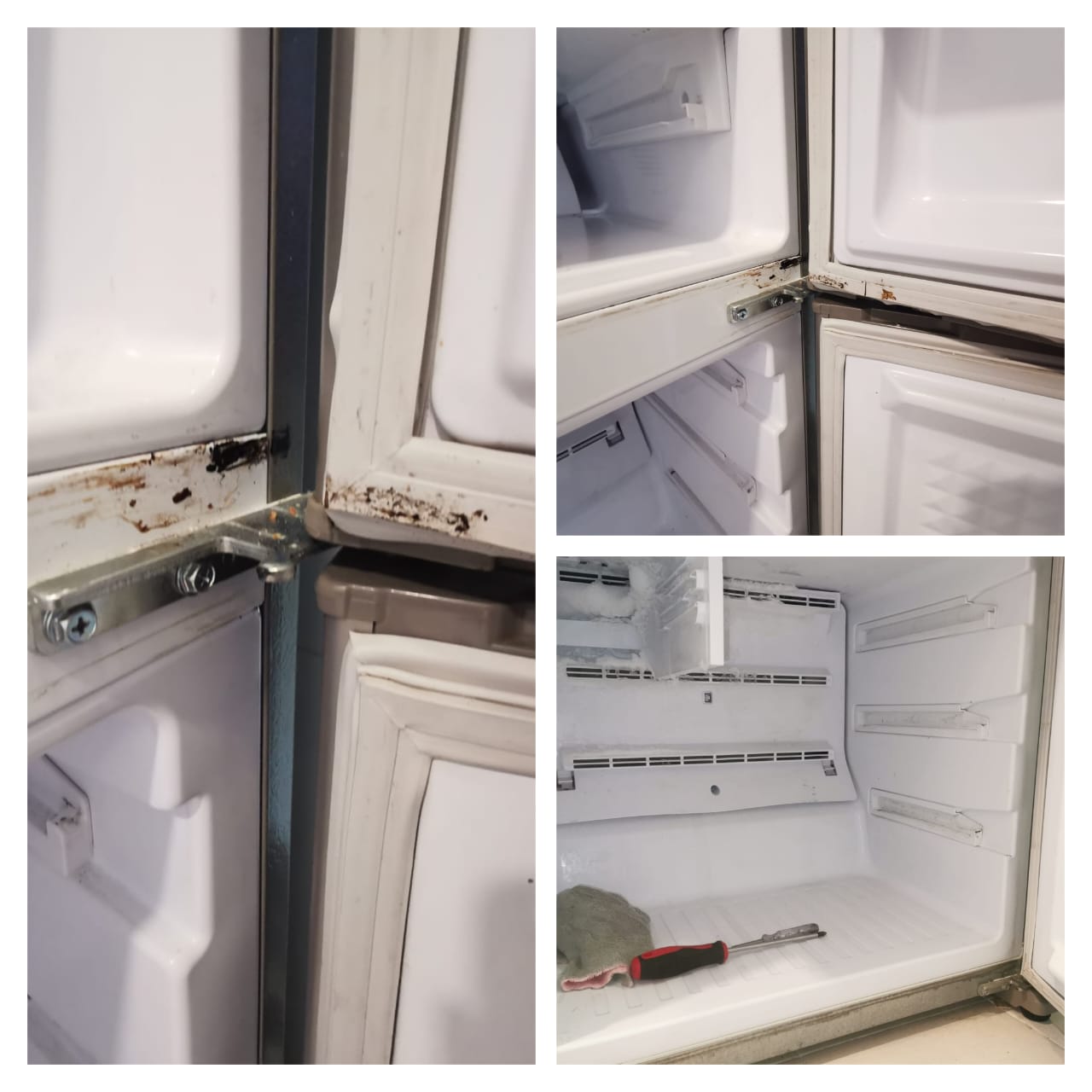 Fridge Checking For Door Realignment Fridge Repair Service